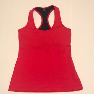 Onzie Racer back Tank with built in bra